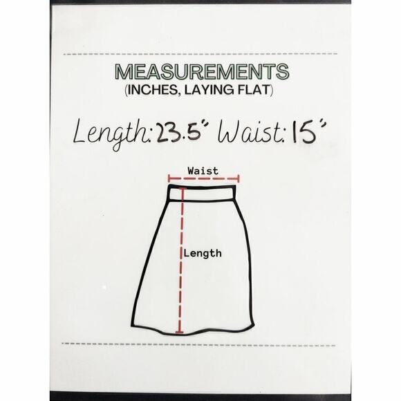 Calvin Klein Women's Solid Stretch Back Zipper Pencil Skirts Black Size 10 - Picture 7 of 8